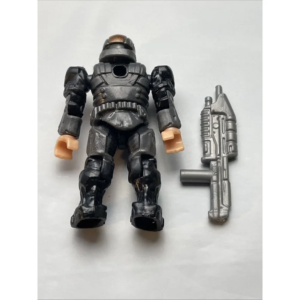 Mega Bloks 97233 Halo Ultimate Combat Pack UNSC ODST Brown SE Figure Weapon 2013
